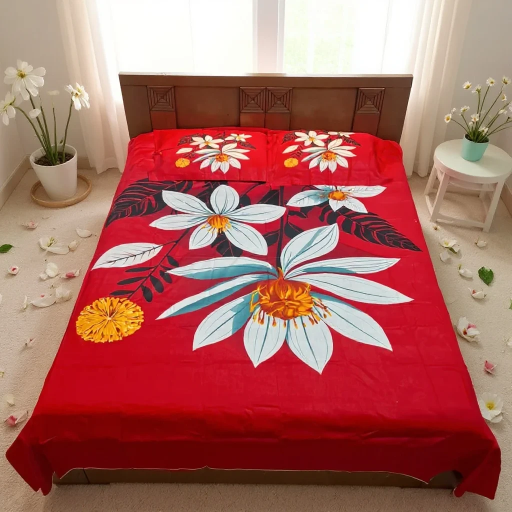 Cotton Panel Bedsheet CPB100