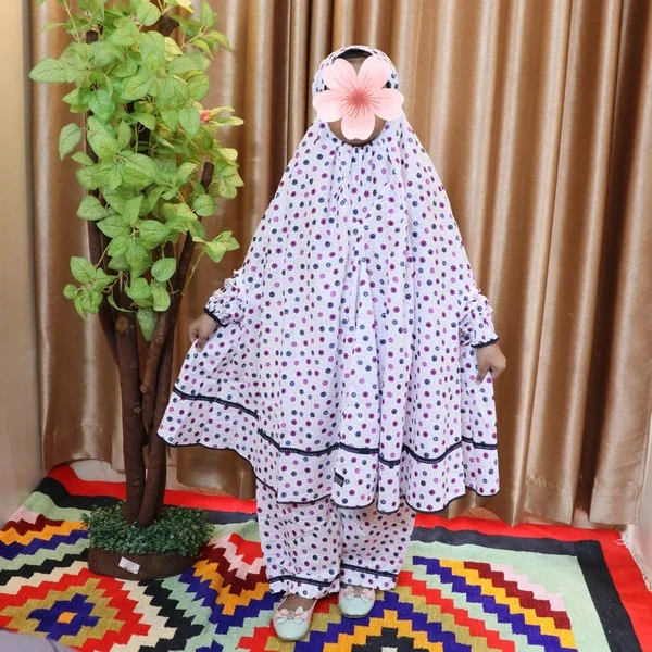 Cotton Master Kids Khimar set for 5 or 6