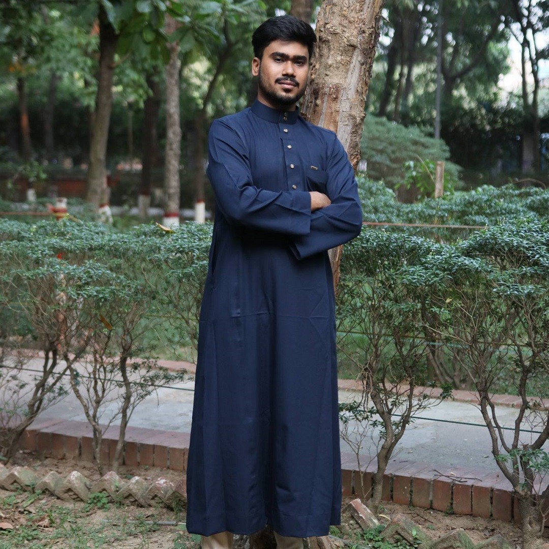 china butterfly stitch arabiyan jubba CB101