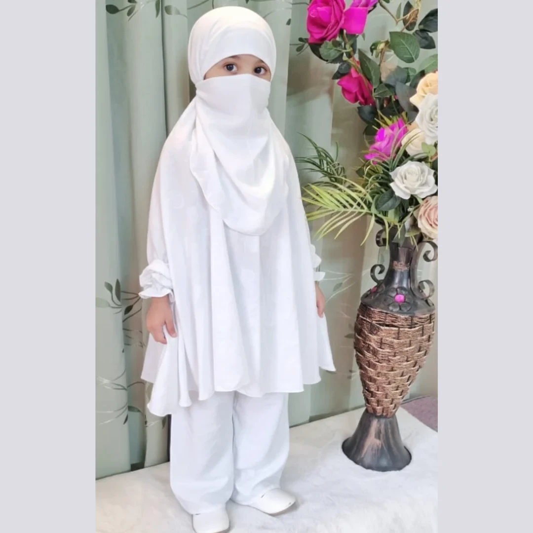 Kids Cherry Khimar Set  KCK116