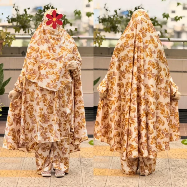 Royel Skil Fabric Khimar Set RS101