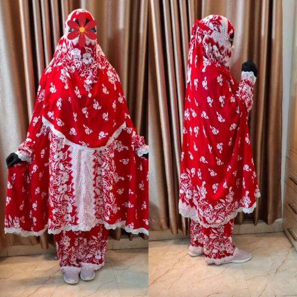 Lilen Fabric Khimar Set LF106