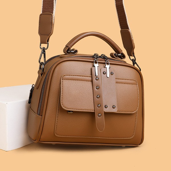 High end ladies' handbag multi-layer large capacity commuting bag hmb100