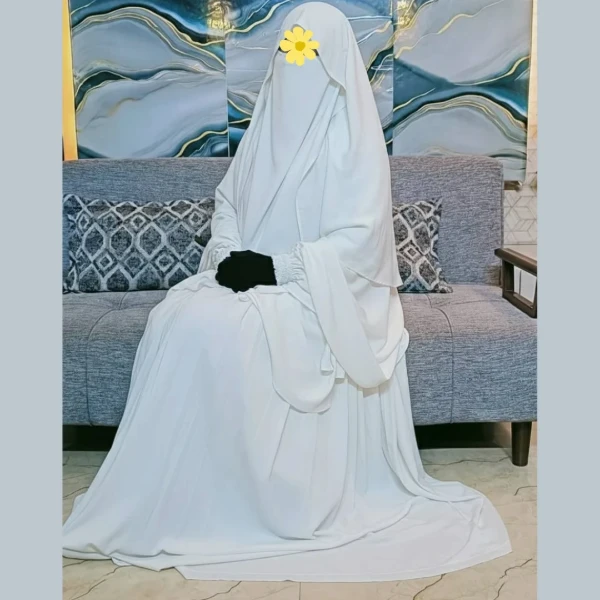 ? Cherry Fabrics Hoodie Hijab, Nose Niqab & Burkha Set Muttaki102