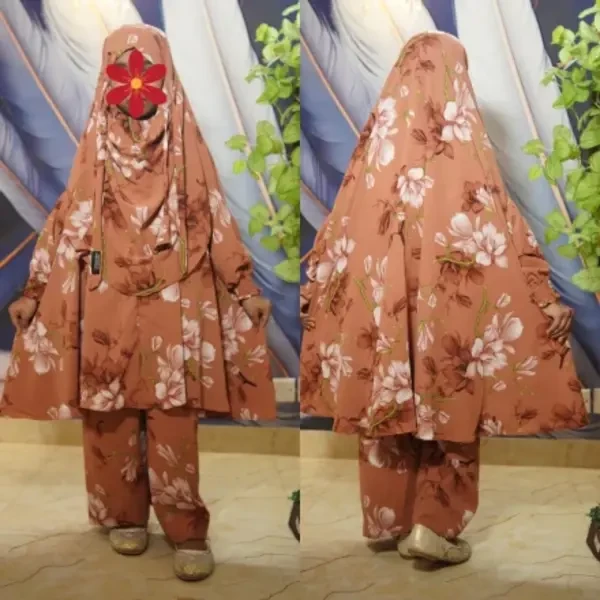 Kids Cherry Khimar Set KK100