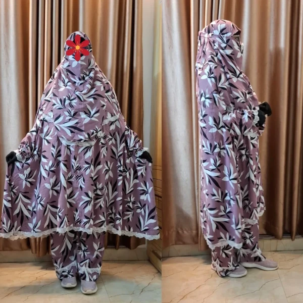 Lilen Fabric Khimar Set LF104