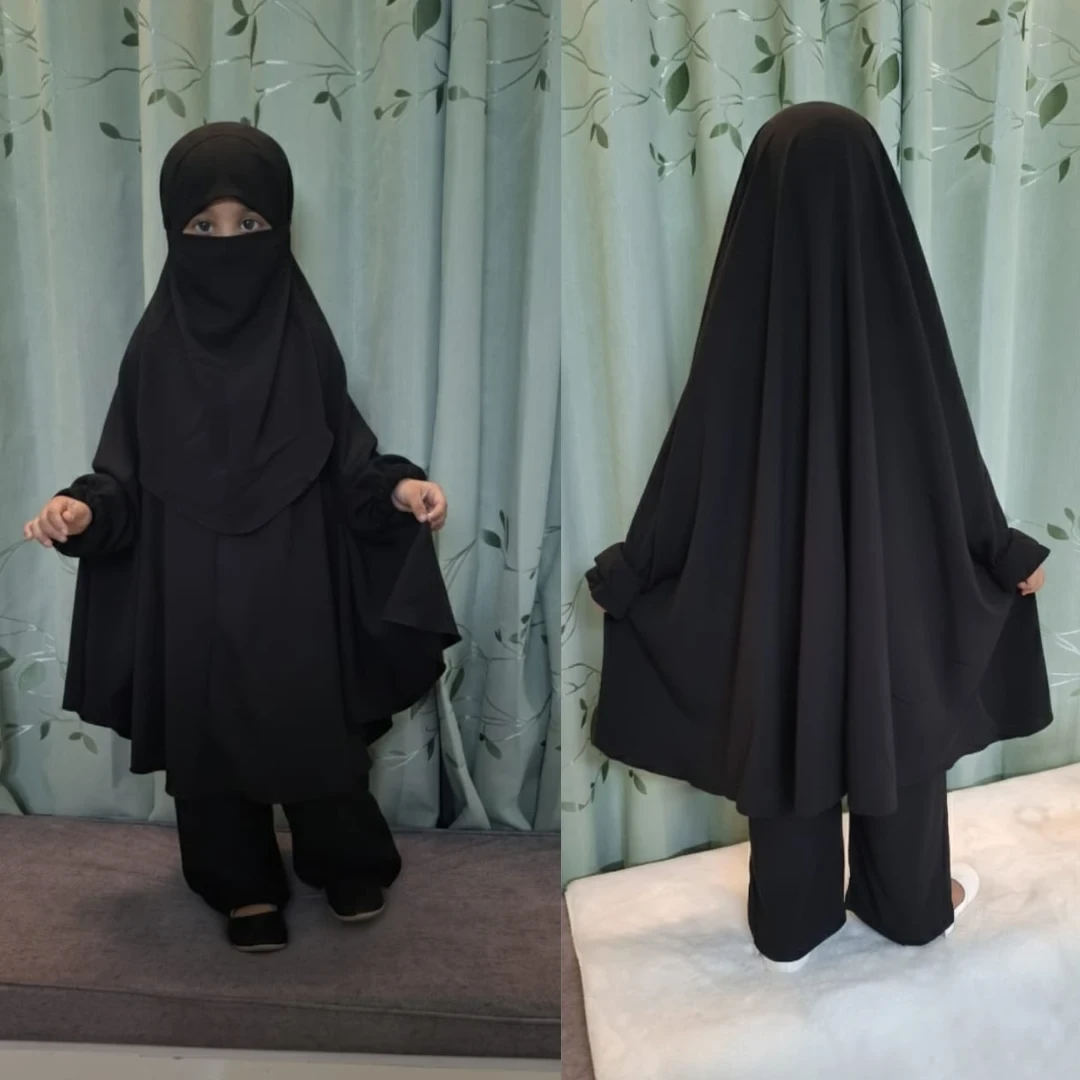 Kids Cherry Khimar Set KCK116