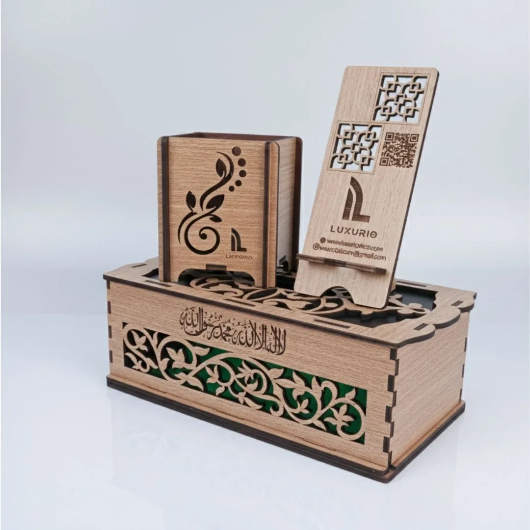 ? Luxury Tissue Wooden Box – প্রিমিয়াম কাঠের শোভা আপনার ঘরে