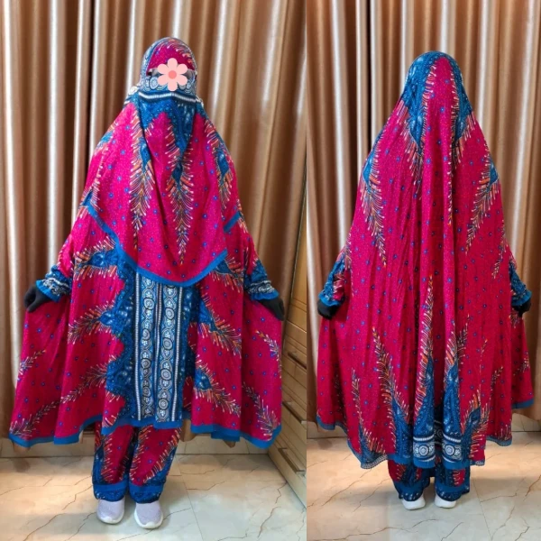 Lilen Fabric Khimar Set LF108